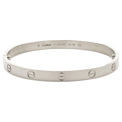 cartier love bracelet dupe silver|750 18 cartier ip 6688.